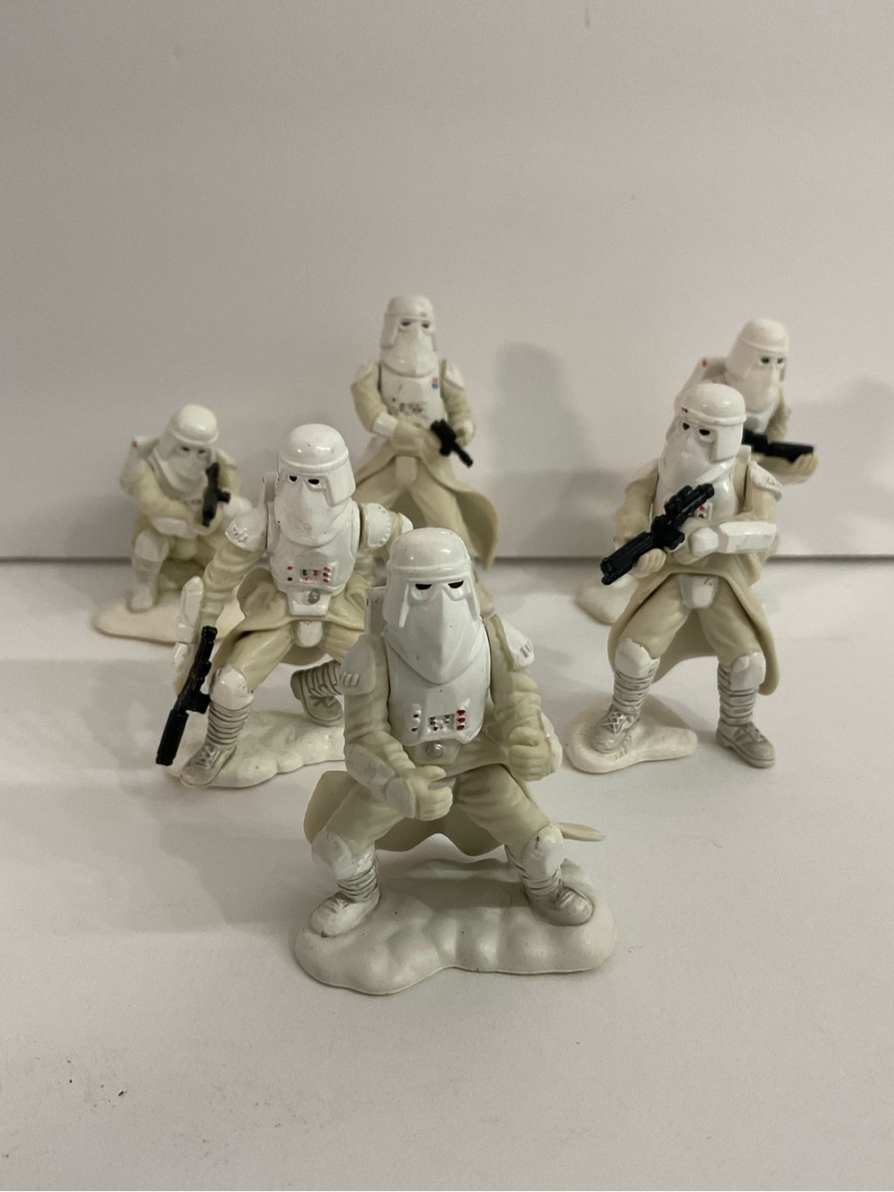 Star Wars Battle of Hoth 2006 Imperial Snowtroopers Mini Figures Set of 6